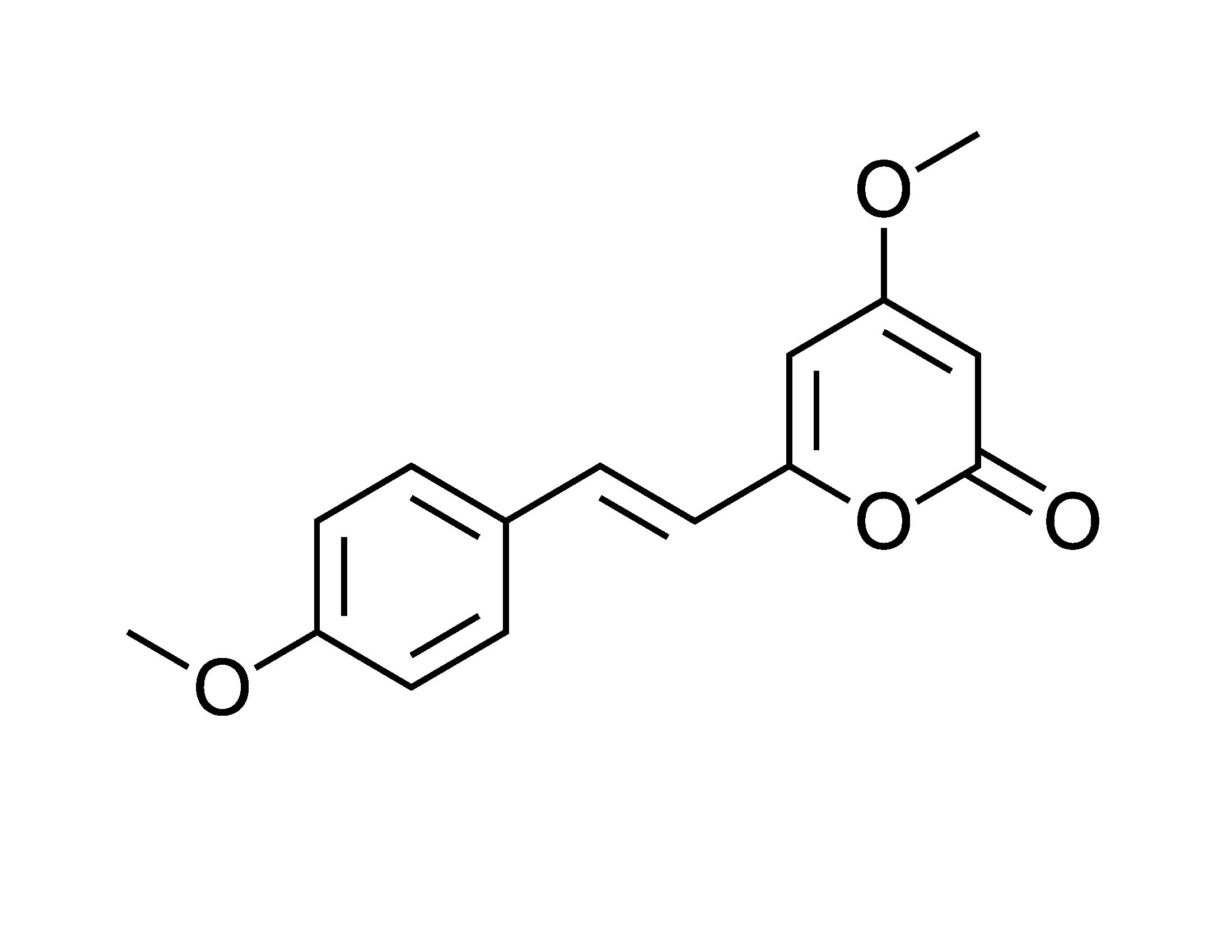 Illustrates chemical structures in kava
